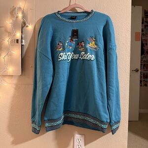 Our Universe Disney Mickey & Friends Ski You Later Crewneck - BoxLunch Exclusive